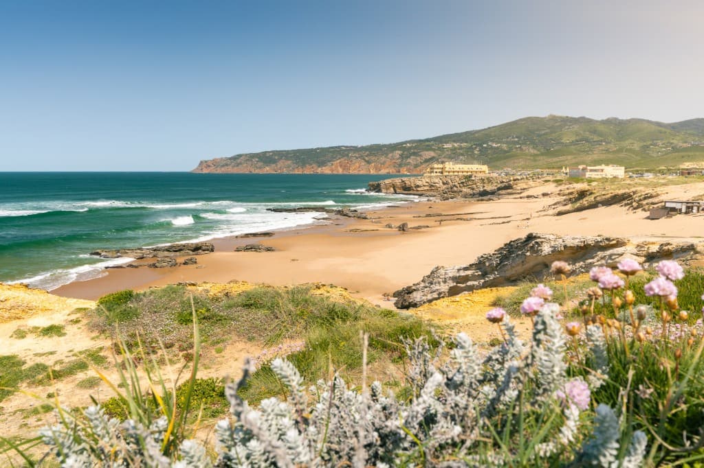 Praia e paisagem de Cascais