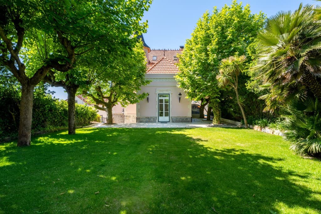 Jardim privado em Cascais